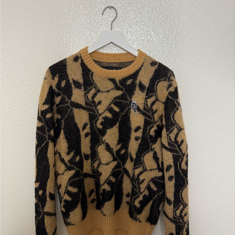 ICECREAM- Coneman Jacquard Crewneck Sweater